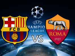 barcelona roma horarios formaciones transmisión champions league